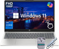 HP 15.6' FHD Touch Business Laptop Computer, Intel 13th Core i7-1355U 10-Core (Up to 5Ghz), 32GB RAM 1.5TB Storage (1TB SSD+512GB Docking Station Set), Windows 11, Numeric Keypad, HDMI, Silver
