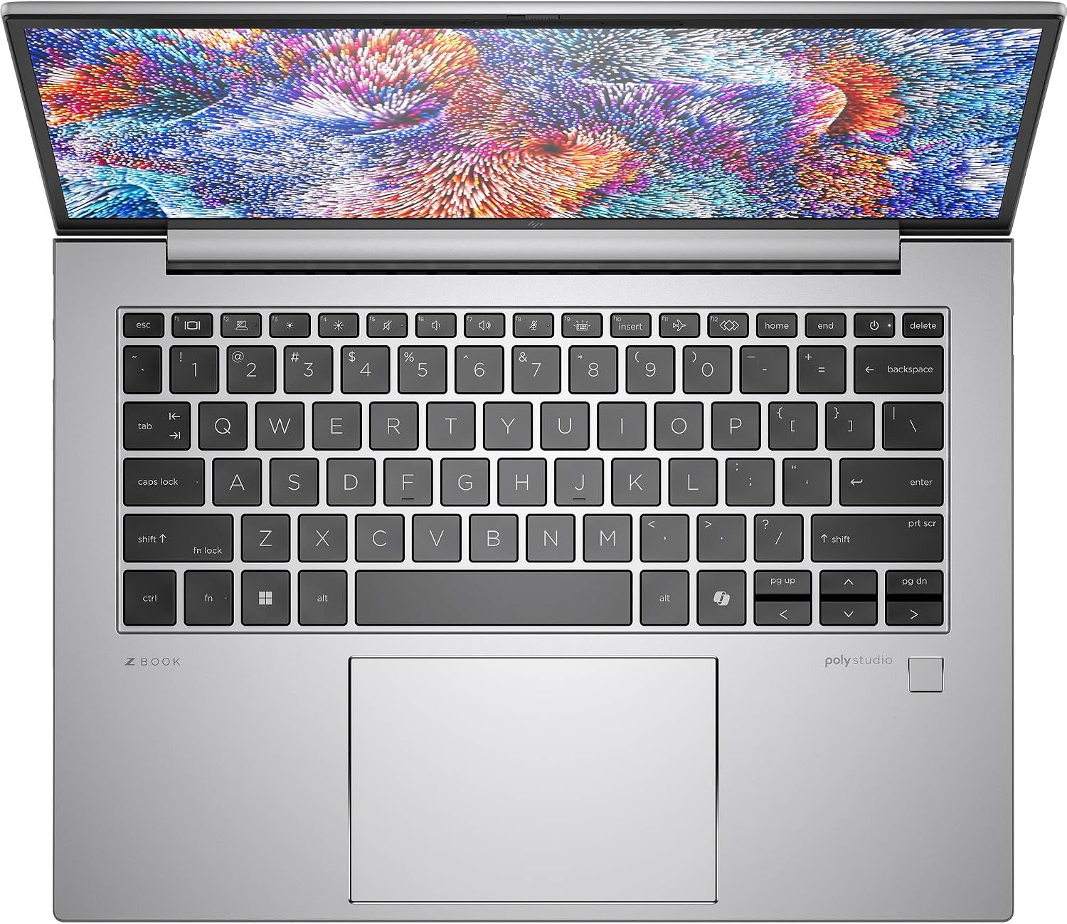 HP ZBook Firefly 14 G11 Mobile Workstation Laptop (14' FHD+ Touchscreen, 16GB DDR5, 512GB SSD, AMD Ryzen 7 8840HS (> Intel i7-1355U)) for Engineer, Designer, 2 x Thunderbolt 4, IR Webcam, Win 11 Pro