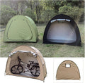 Bike Covers Outdoor Storage Waterproof 2 Bikes Outside Storage Outdoor storage tent with windows for Motorcycle,Garden Tools,Toys,Lawn Mower(B)