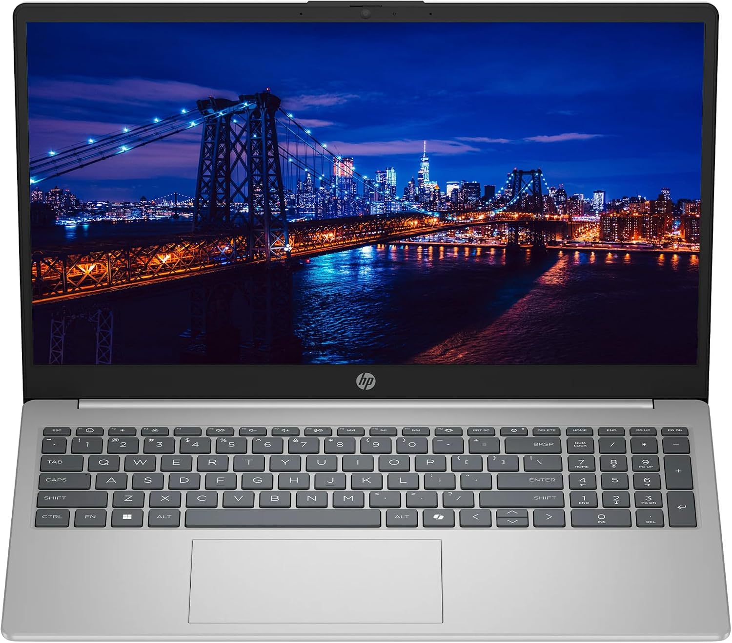 HP 15.6' FHD Touch Business Laptop Computer, Intel 13th Core i7-1355U 10-Core (Up to 5Ghz), 32GB RAM 1.5TB Storage (1TB SSD+512GB Docking Station Set), Windows 11, Numeric Keypad, HDMI, Silver