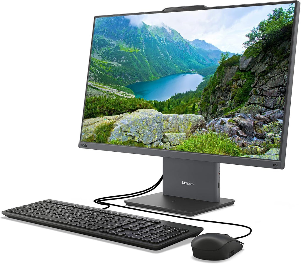 Lenovo ThinkCentre All-in-One Desktop Computer, 27' FHD Touchscreen, 10-core Intel Core i7-13620H Processor, 64GB DDR5, 1TB SSD, Wi-Fi 6, USB-C, HDMI in&Out, Wired KB&Mouse, Windows 11 Pro