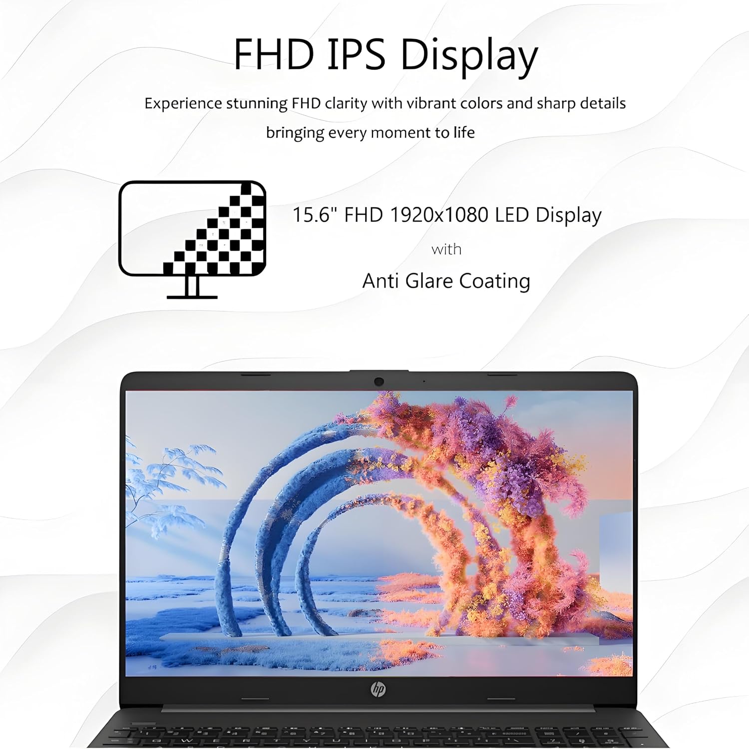 HP Business Laptop with Microsoft Office 365, AMD Ryzen 5 5500U Processor (Beats i7-1165G7), 15.6' FHD Display, 16GB RAM, 1TB SSD, Ethernet RJ-45, SD Card Reader, HDMI, Windows 11 Pro, WOWPC USB