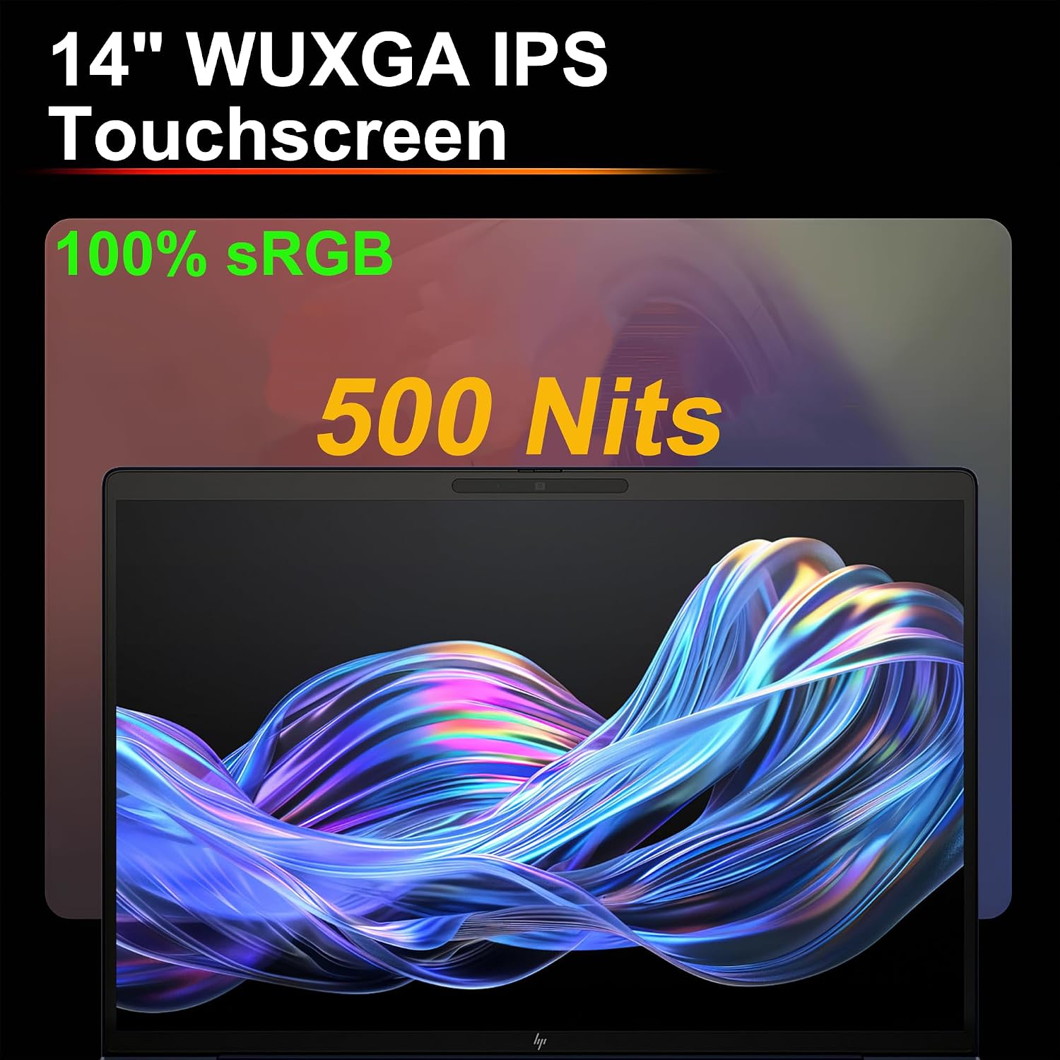 HP EliteBook X G1i Laptop 14' WUXGA Touchscreen (500nits 100% sRGB) Intel 8-core Ultra 7 258V (NPU Up to 47 Tops) 32GB DDR5 1TB SSD for Designer Business Professional Win11 ICP Hub