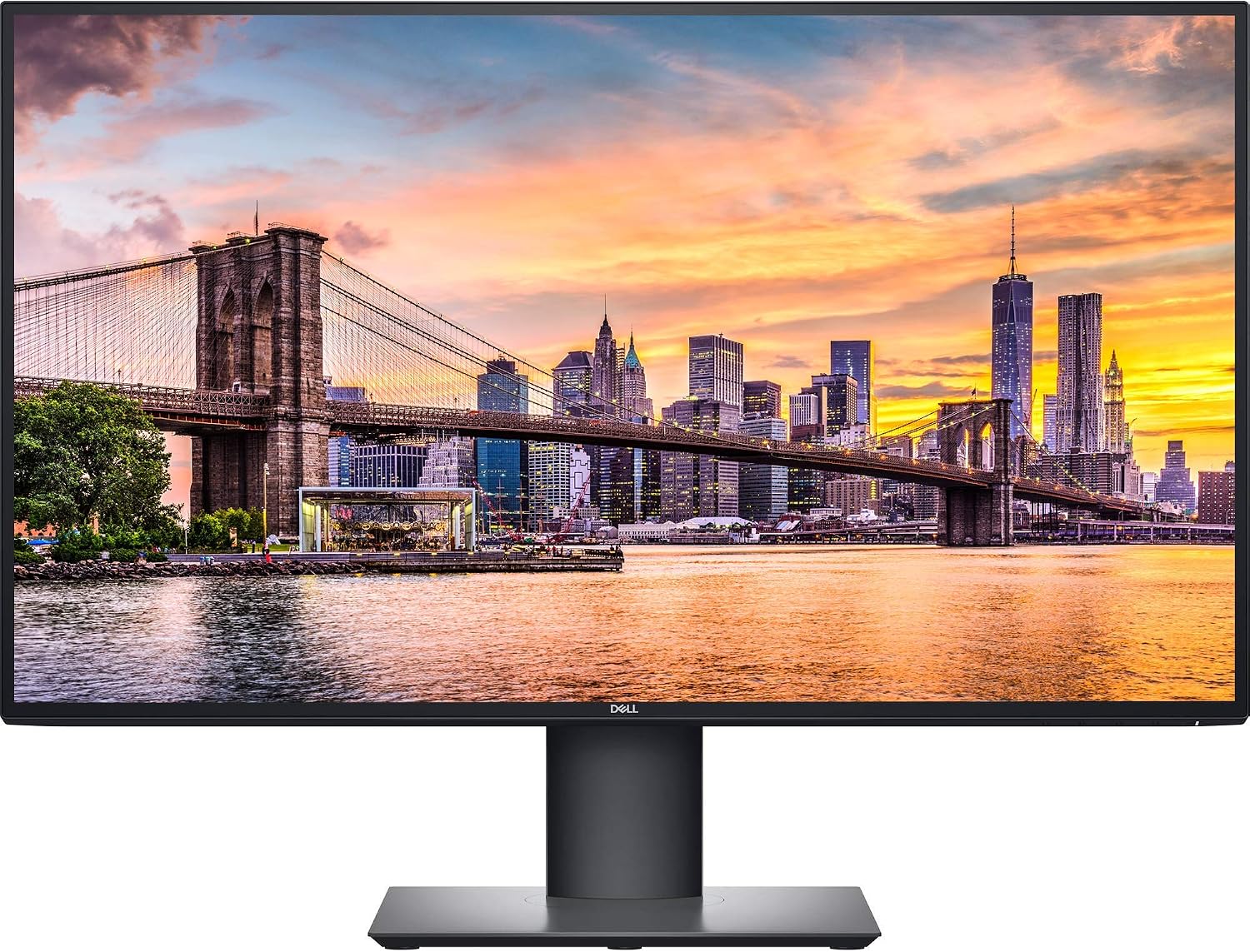 Dell UltraSharp U2720Q 27 Inch 4K UHD (3840 x 2160) LED Backlit LCD IPS USB-C Monitor (7GZ651) (Renewed)