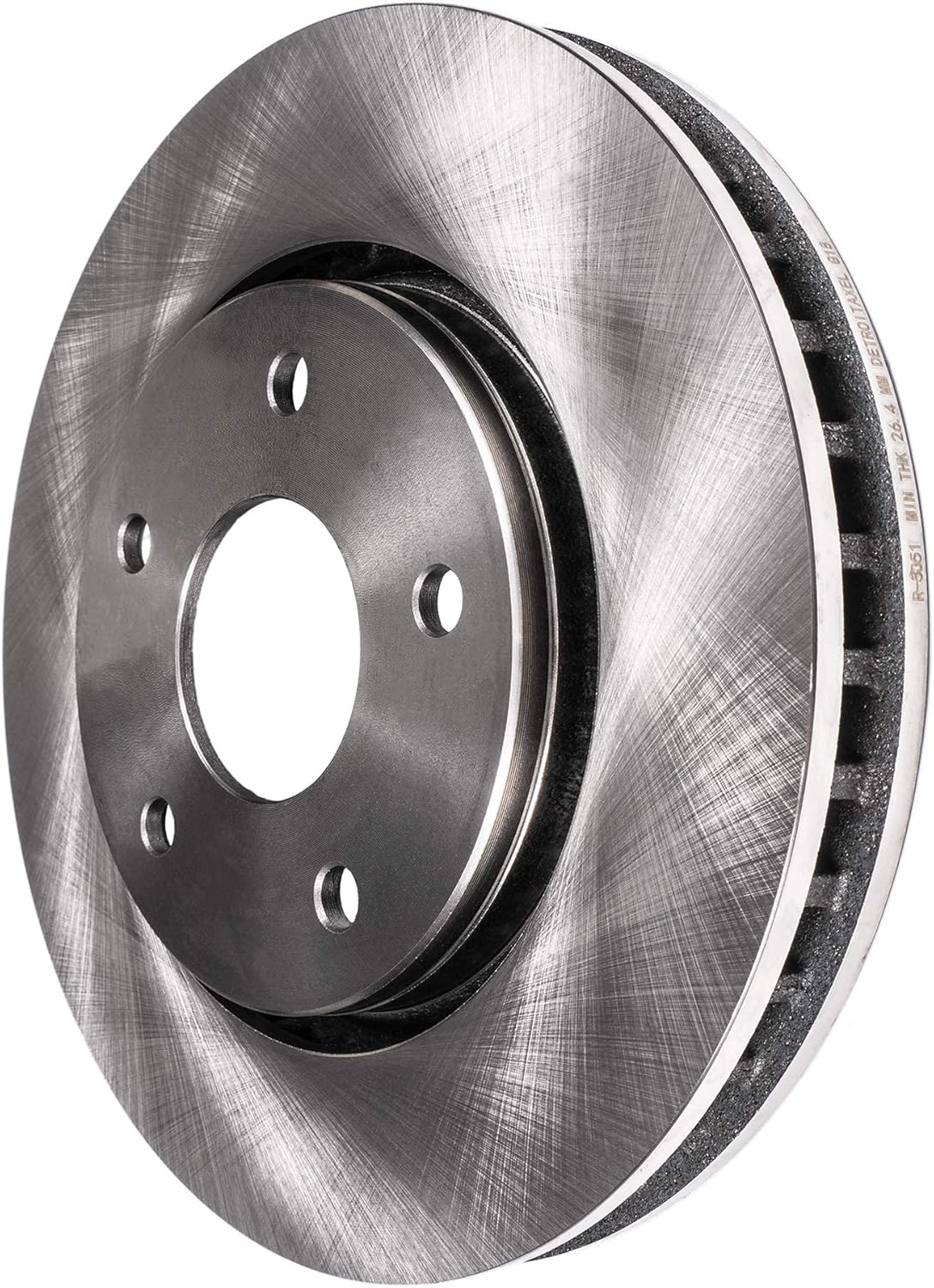 Detroit Axle - Brake Rotors for 2001-2007 Chrysler Town & Country Dodge Grand Caravan Disc Brake Rotors 2002 2003 2004 2005 2006 Replacement: 11.06' inch Front and 11.42' inch Rear Rotor