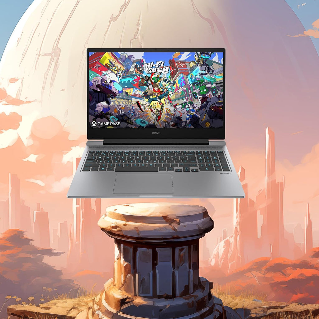 HP OMEN 16 inch Laptop, FHD 144Hz Display, Intel Core i7-14700HX, 16 GB RAM, 512 GB SSD, NVIDIA GeForce RTX 4060 GPU (8 GB Dedicated), Windows 11 Home, 16-ae0009nr (2024)
