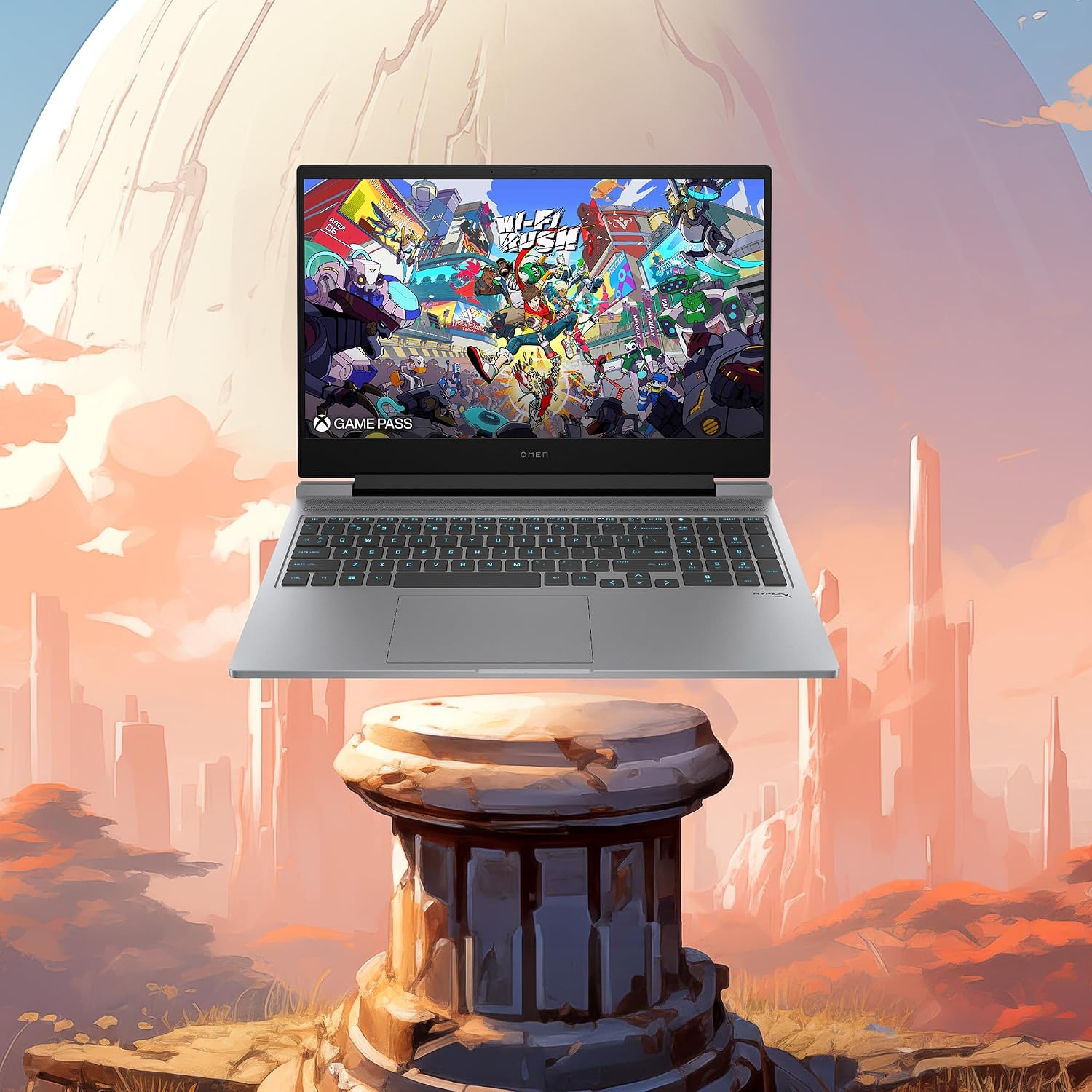 HP OMEN 16 inch Laptop, FHD 144Hz Display, Intel Core i7-14700HX, 16 GB RAM, 512 GB SSD, NVIDIA GeForce RTX 4060 GPU (8 GB Dedicated), Windows 11 Home, 16-ae0009nr (2024)
