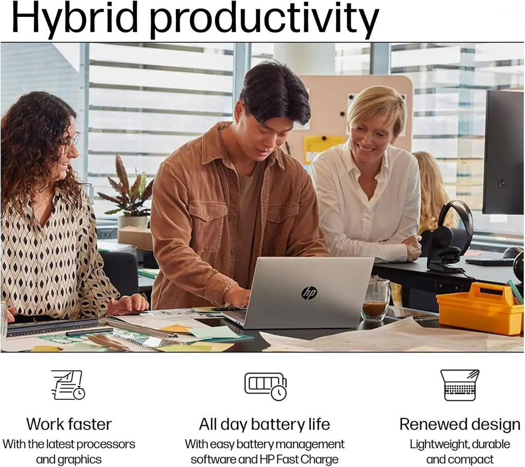 HP ProBook 460 G11 Business AI PC Laptop (16' FHD+ Anti-Glare, Intel 12-Core Ultra 7 155U, 16GB DDR5, 512GB SSD), HP Wolf Security, Backlit Numeric KB, Fingerprint, 1080p Webcam, Ethernet, Win 11 Pro