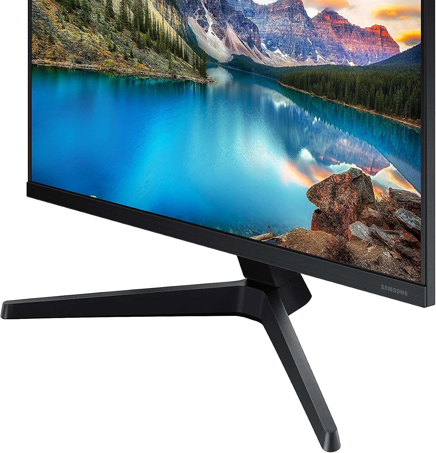SAMSUNG T37F Series 22-Inch FHD 1080p Computer Monitor, 75Hz, IPS Panel, HDMI, Display Port, VESA Compatible, 3 Yr WRNTY (LF22T374FWNXGO)
