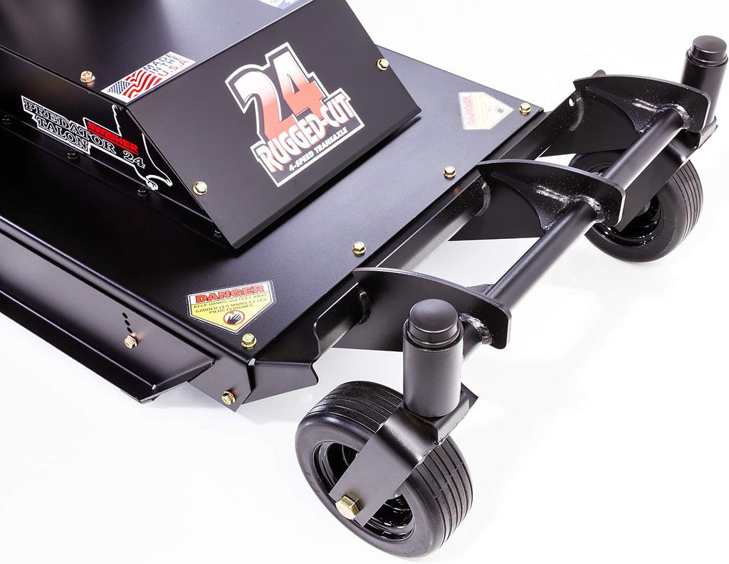WRC11524BSC- Swisher Predator 11.5 HP 24 in. Walk Behind Rough Cut Mower with Casters