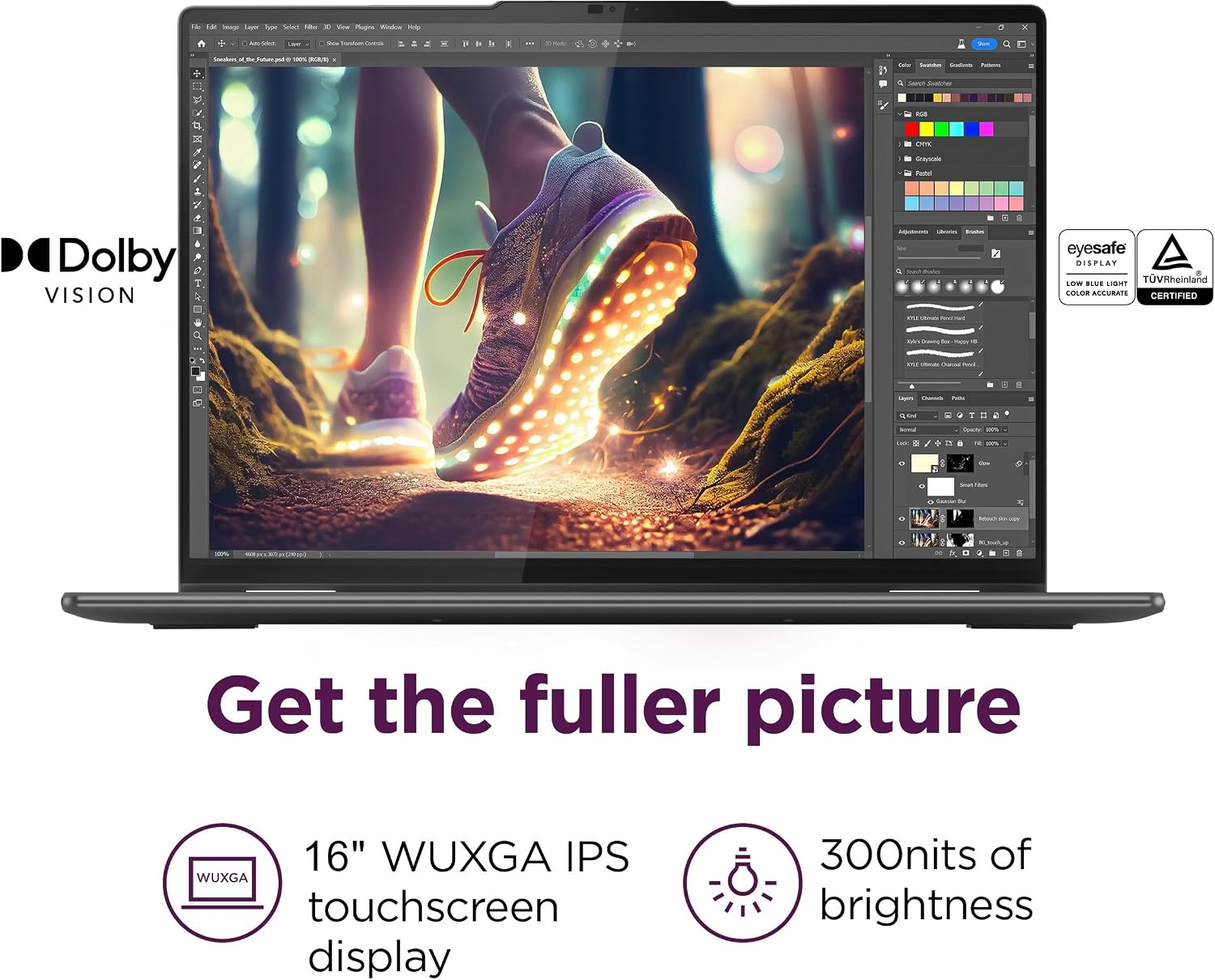 Lenovo Yoga 7 7i 2-in-1 Business Laptop (16' FHD+ Touchscreen, Intel Core Ultra 7 155U (Beat i7-1355U7), 16GB RAM, 1TB SSD, IST Pen) Backlit, Fingerprint, FHD IR Webcam, Win 11 Home w/AI Copilot, Grey