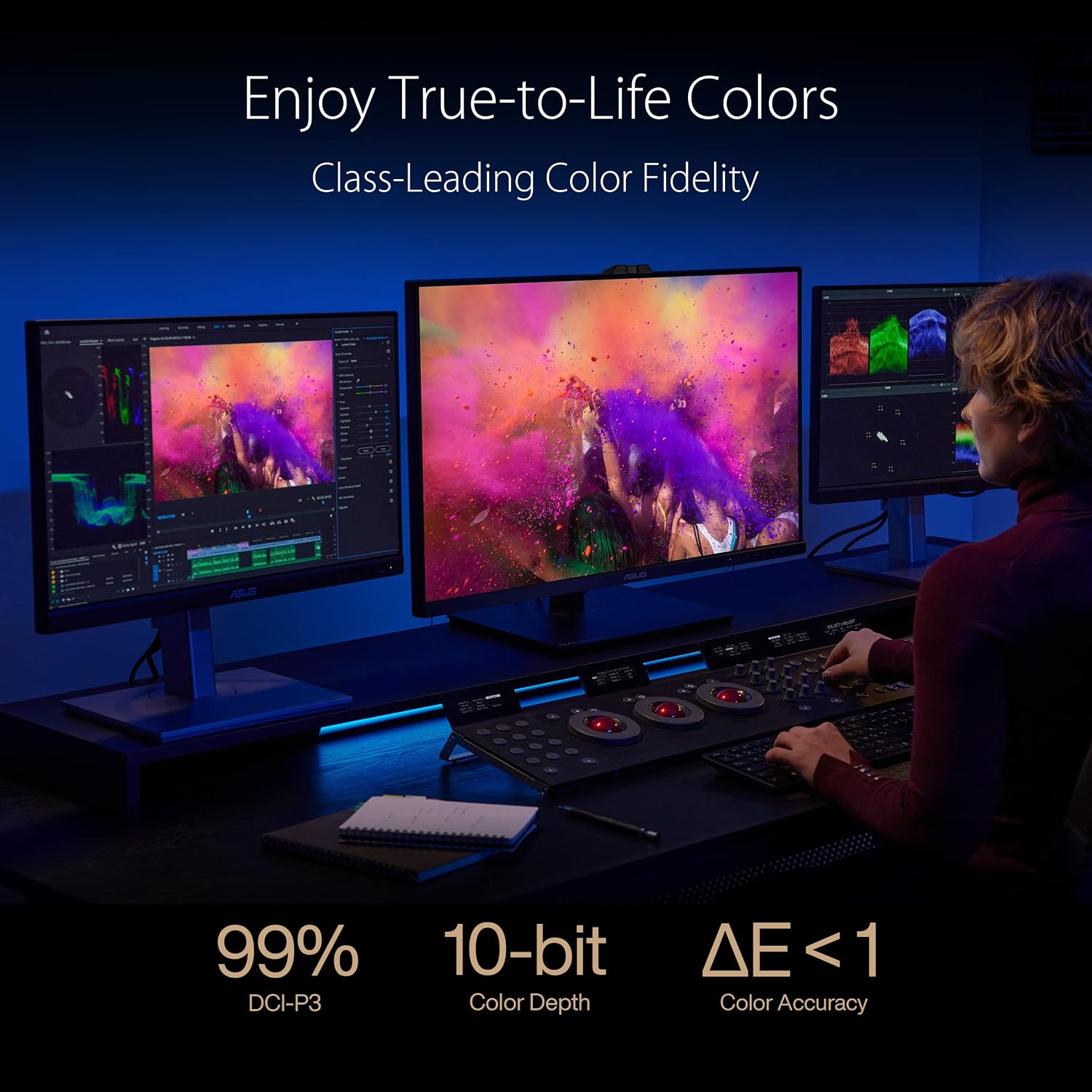 ASUS ProArt Display 31.5' 4K OLED Professional Monitor (PA32DC) (Renewed)