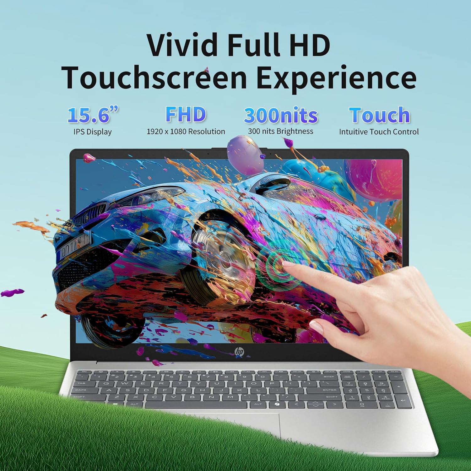 HP Flagship Touchscreen Laptop for Business - 15.6' FHD IPS Touchscreen • Intel 10-Core i7 1355U • Intel Iris Xe Graphics • Windows 11 Pro • Copilot+ PC • Wi-Fi 6 • Bluetooth • 32GB RAM + 2TB SSD