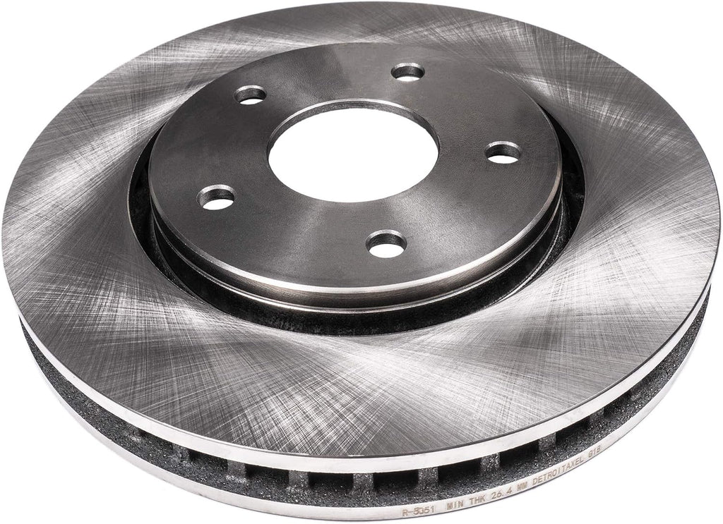Detroit Axle - Brake Rotors for 2010-2012 Mercedes-Benz E350 2008-2015 C350 Disc Brake Rotors Replacement : 12.68' inch Front Rotor 11.81' inch Rear Rotor