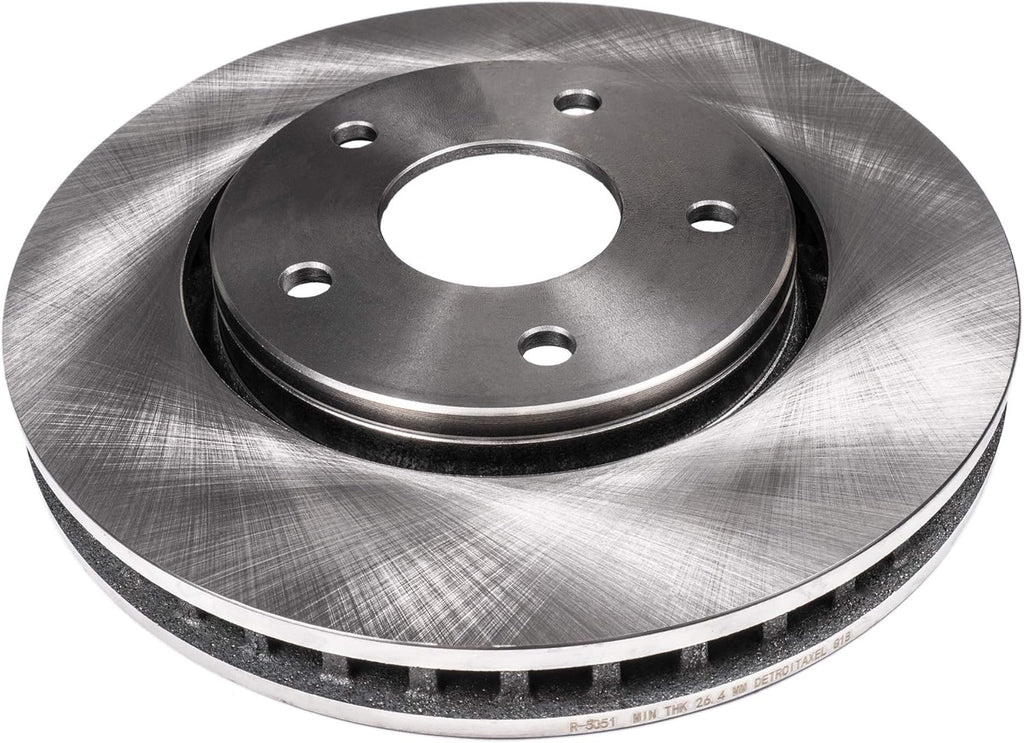 Detroit Axle - Brake Rotors for 2012 2013 Audi A5 Quattro A6, Disc Brake Rotors Replacement : 12.60' inch Front and 12.99' inch Rear Rotors
