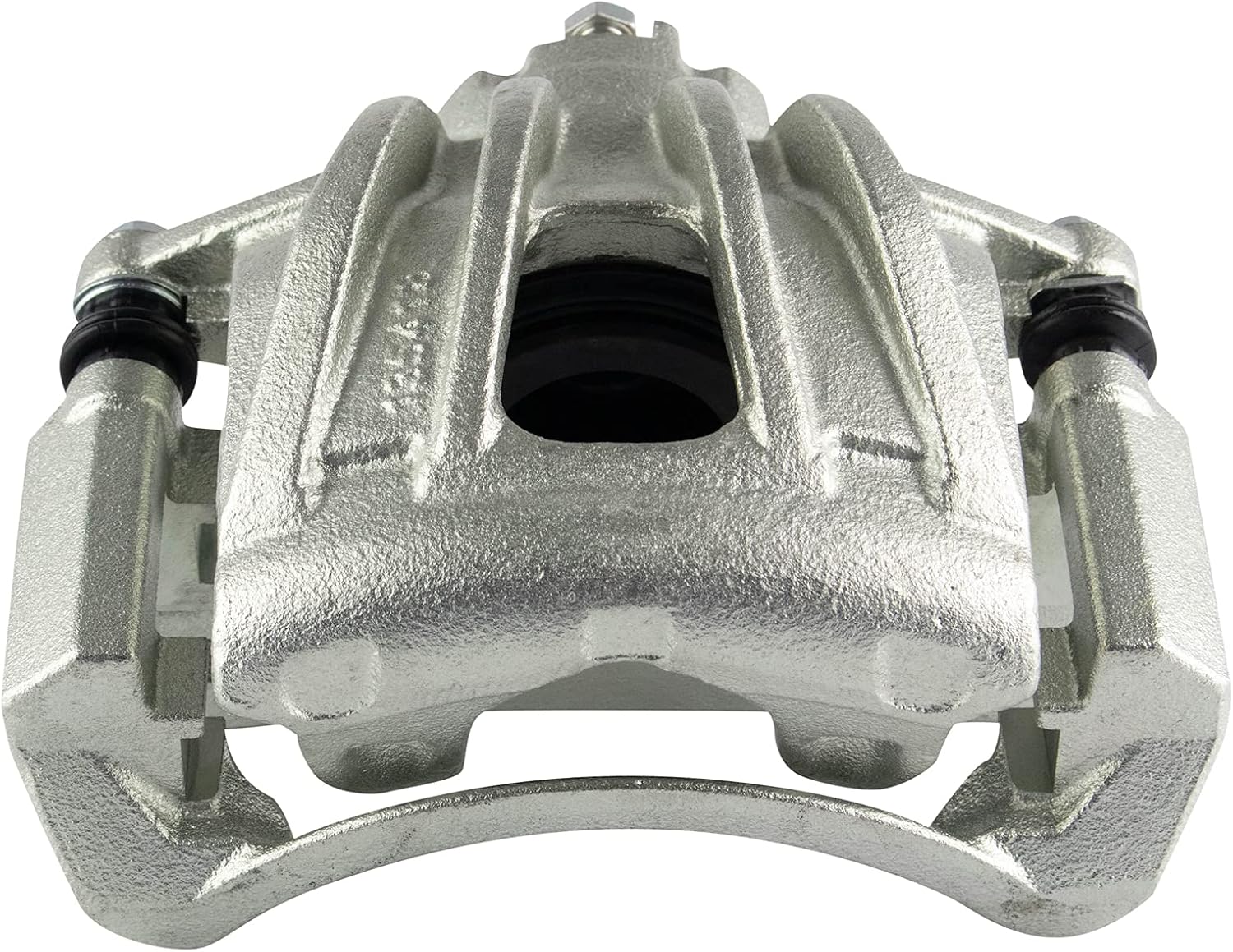 TRQ Performance Front Brake Pad and Rotor Set Ceramic Vented Coated Rotors Calipers Compatible with 2002-2007 Jeep Liberty