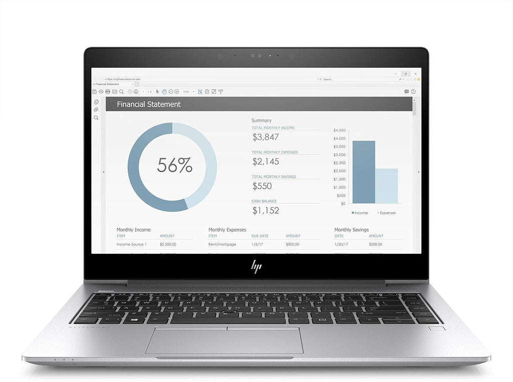 HP EliteBook 8470p 14' LED Notebook - Intel Core i7 i7-3520M Dual-core (2 Core) 2.90 GHz - Platinum B5P32UA#ABA