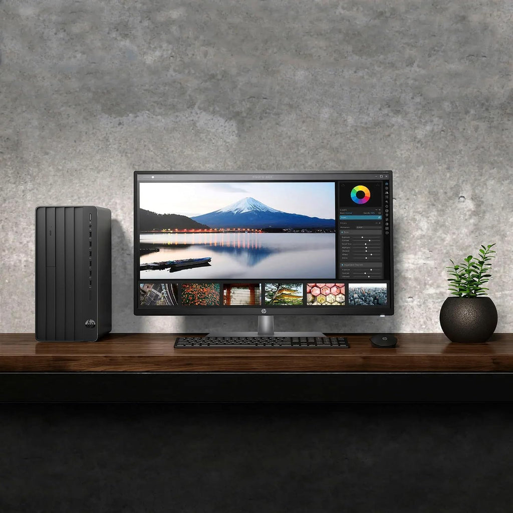 HP Pro Tower 290 G9 Desktop Computer, 4-core Intel Core i3-13100 Processor, 32GB RAM, 1TB SSD, 2-Monitor Ports (VGA + HDMI), WiFi, RJ-45, Wired KB& Mouse, None Optical Drive, Windows 11 Pro