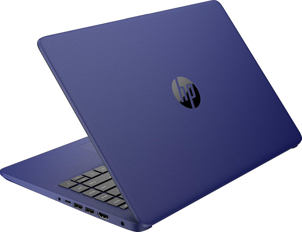 HP 14' Ultral Light Laptop for Students and Business, Intel Quad-Core N4120, 8GB RAM, 192GB Storage(64GB eMMC+128GB Micro SD), 1 Year Office 365, Webcam, HDMI, WiFi, USB-A&C, Win 11 S