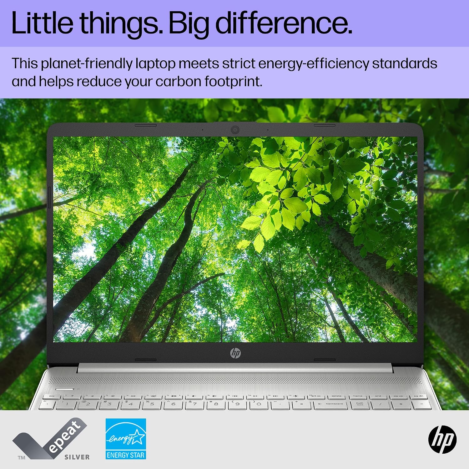 HP 15 inch Laptop, HD Display, 11th Generation Intel Core i7-1165G7, 12 GB RAM, 512 GB SSD, Intel Iris Xe Graphics, Windows 11 Home, 15-dy2718nr (2023)