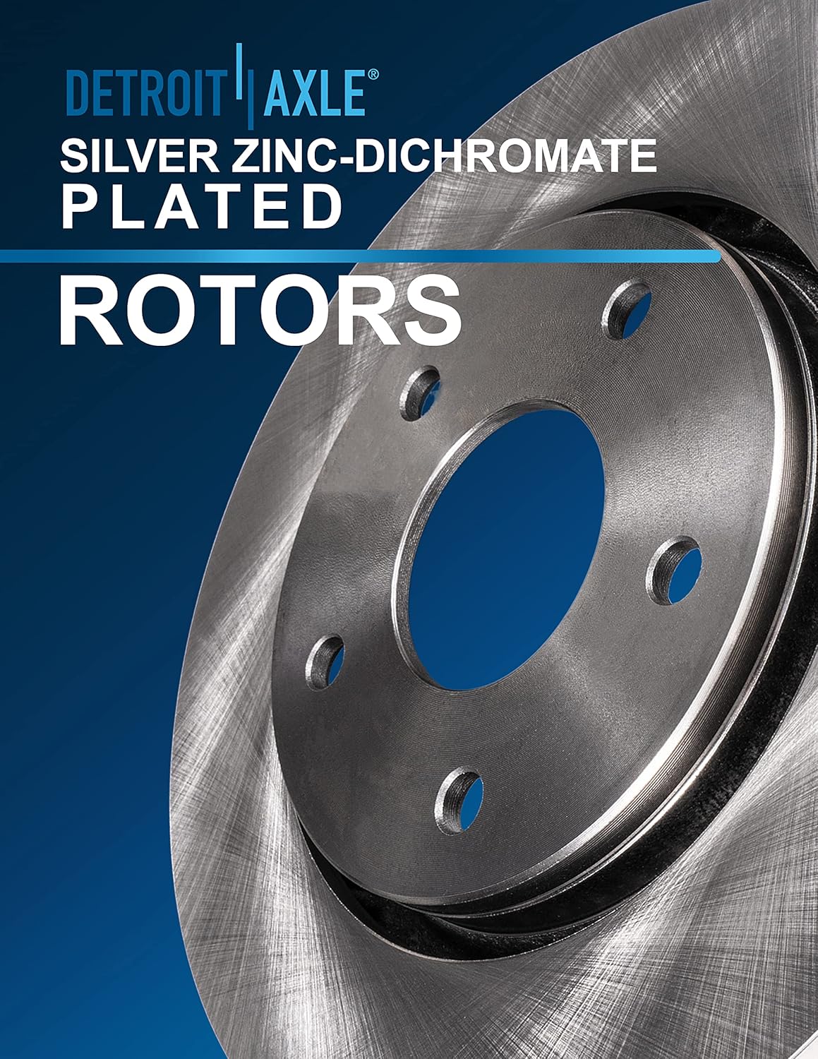 Detroit Axle - 12pc Front & Rear Disc Brake Rotors Pads Wheel Bearing Hubs Replacement for 13-19 Ford Taurus Police Interceptor Sedan 14-18 Special Service Police Sedan