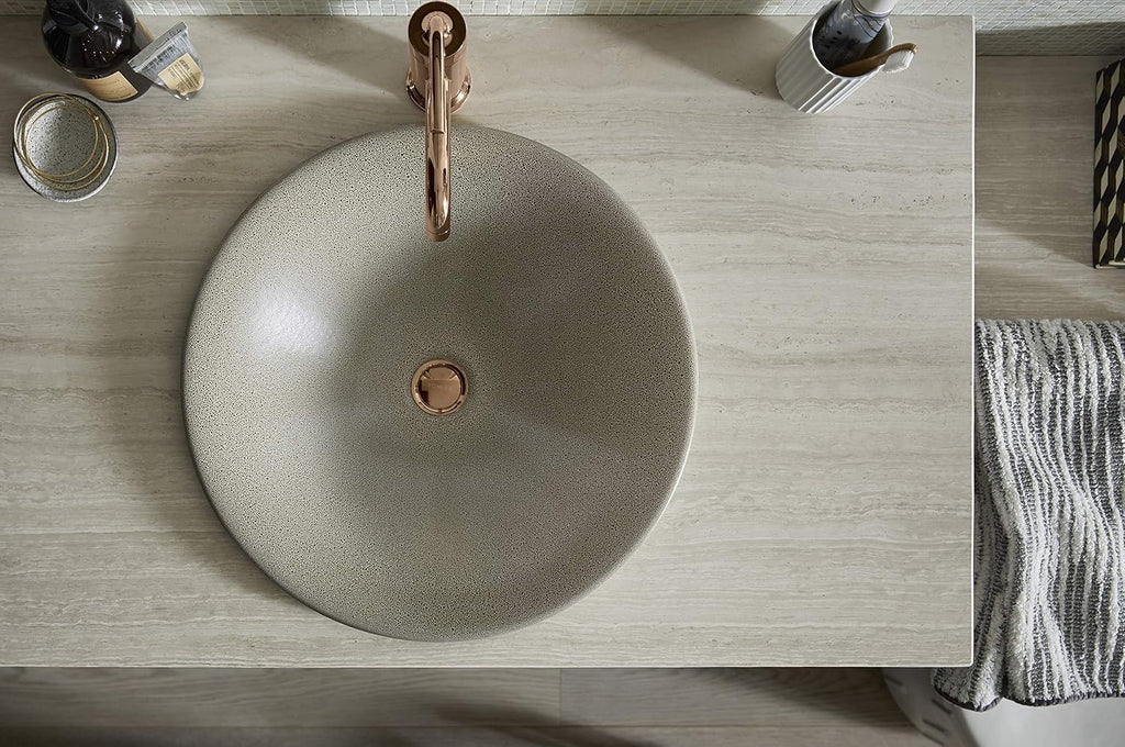 KOHLER K-14402-4A-RGD Purist Bathroom Sink Faucet, Vibrant Rose Gold