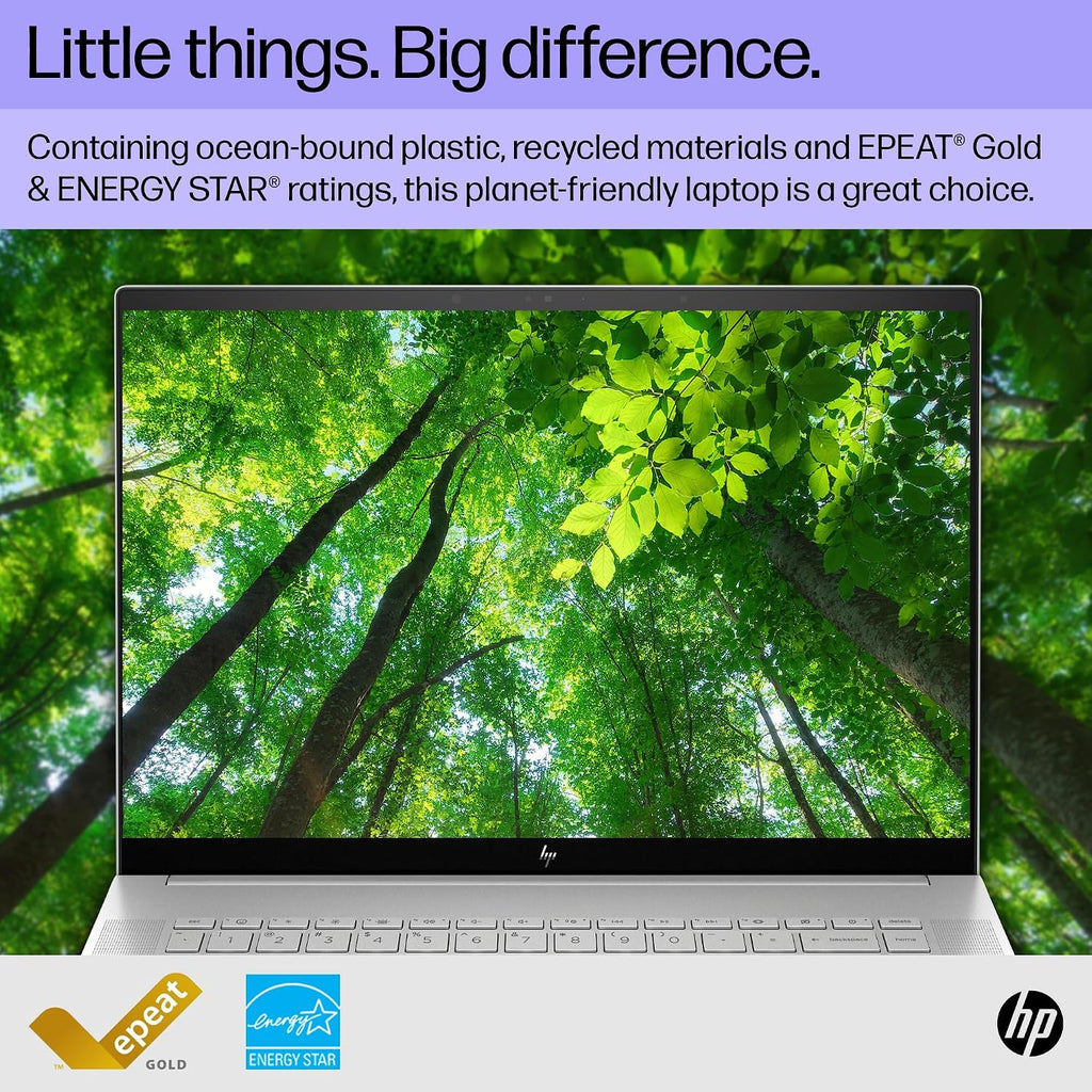 HP Envy 16 inch Laptop, WQXGA 48-120Hz Display, Intel Evo Powered by 13th Generation Intel Core i7-13700H, 16 GB RAM, 512 GB SSD, Intel Arc A370M Graphics, Windows 11 Home, 16-h1010nr (2023)