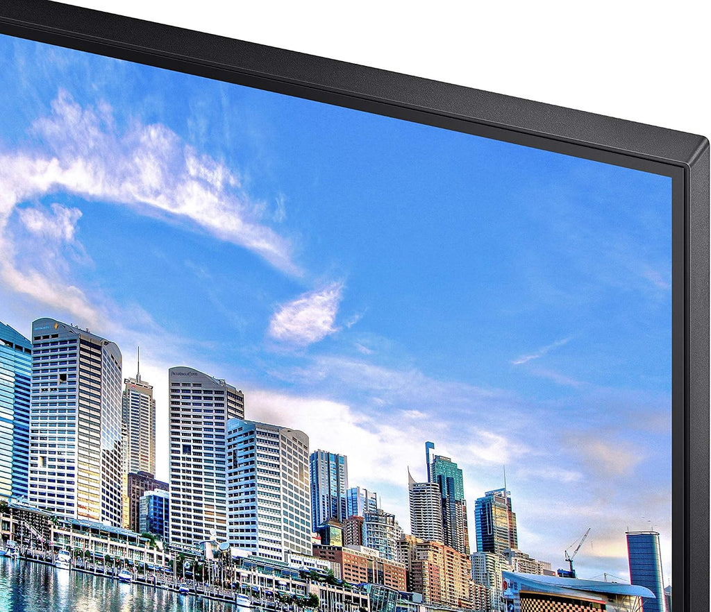 Samsung FT45 Series 24-Inch FHD 1080p Computer Monitor, 75Hz, IPS Panel, HDMI, USB Hub, Height Adjustable Stand, 3 Yr WRNTY (LF24T452FQNXGO)